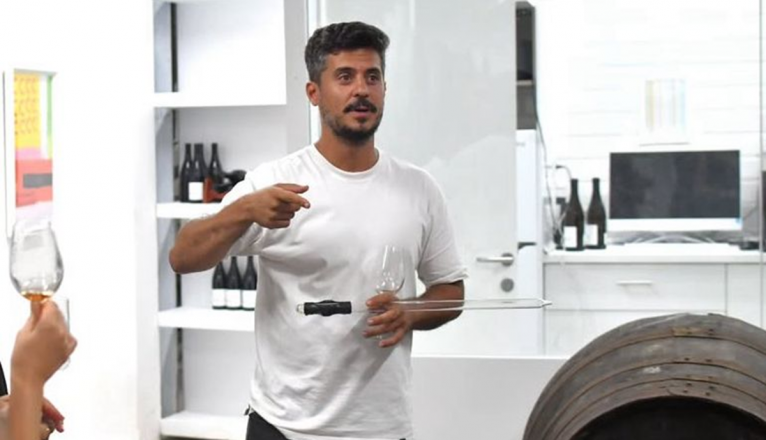 El enólogo Carmelo Peña